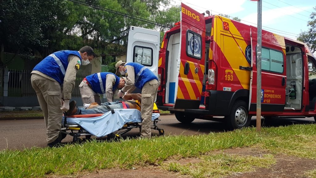 Homem fica ferido durante desentendimento familiar, no Bairro Cancelli Homem fica ferido durante desentendimento familiar, no Bairro Cancelli