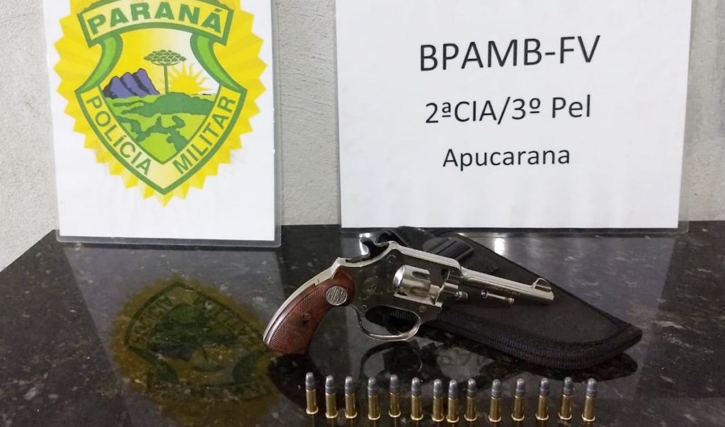 Polícia Ambiental detém homem e apreende arma de fogo