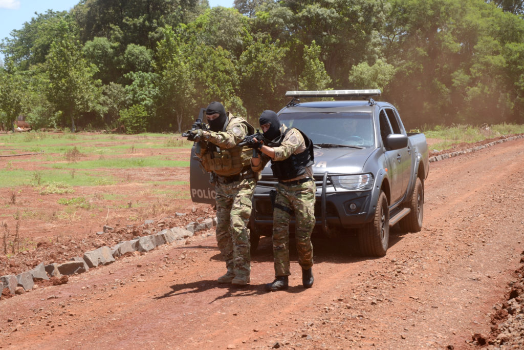 PCPR mantém equipes de operações especiais na Fronteira