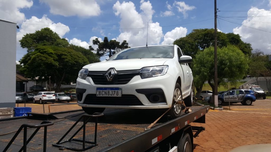 Carro com registro de furto é recuperado pela GM no Cascavel Velho