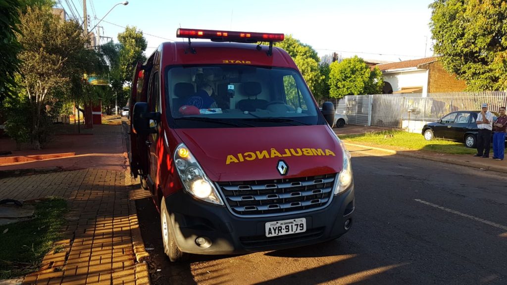 Motociclista tem laceração ao sofrer queda no Santa Cruz