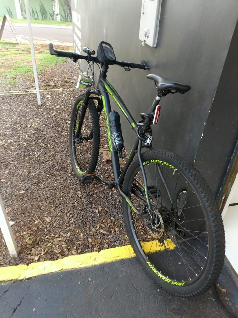 Bicicleta é furtada em residencial no Bairro Pacaembu