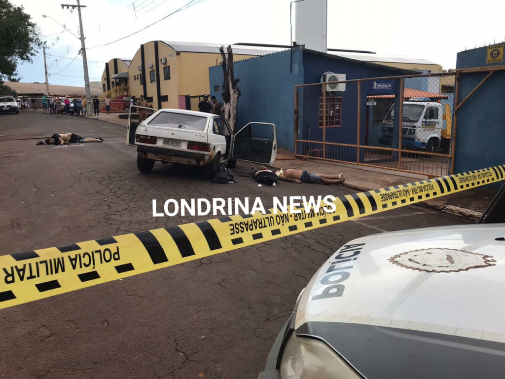 Três homens são executados a tiros em Sertanópolis