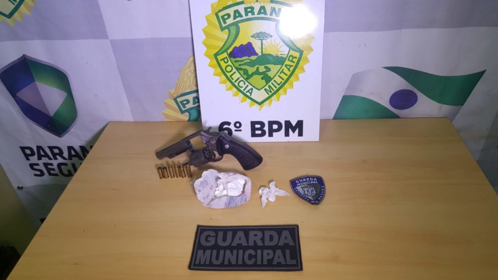 Ação conjunta entre GM e PM termina com um detido e arma de fogo apreendida no Clarito