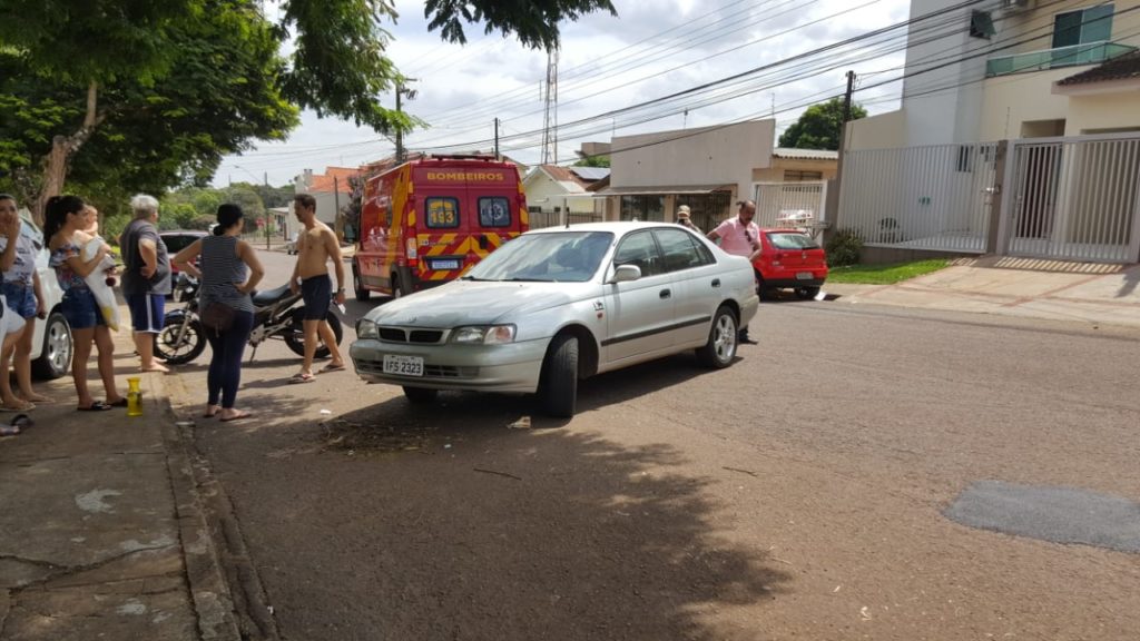 Duas pessoas ficam feridas após acidente na Rua General Osório Duas pessoas ficam feridas após acidente na Rua General Osório