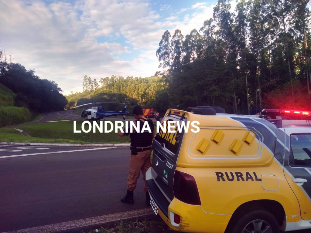 Adolescente esfaqueia jovem de 24 anos, que fica gravemente ferido na Zona Rural de Londrina