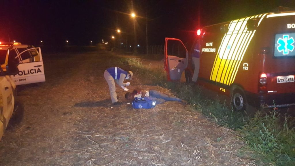 Discussão familiar termina com três feridos na área rural de Cascavel Discussão familiar termina com três feridos na área rural de Cascavel