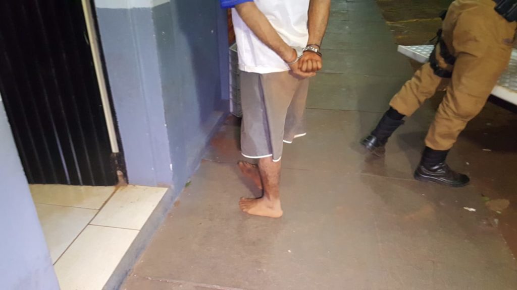 Homem é detido pela ROTAM com espingarda calibre 32 em Santa Tereza do Oeste