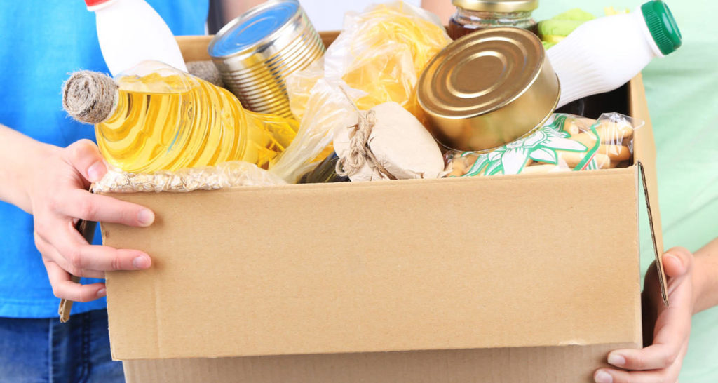 Solidariedade: Cáritas realiza arrecadação de alimentos, materiais de higiene e limpeza