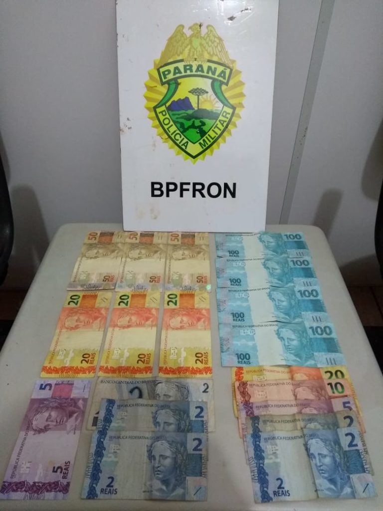 BPFron detém dupla e apreende cédulas falsas de dinheiro em Pato Bragado
