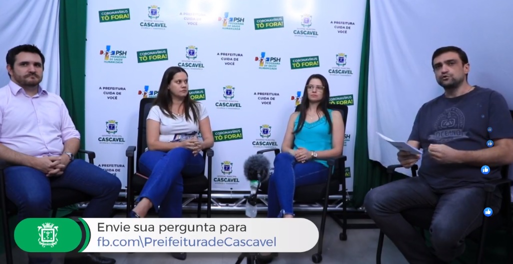 Como se manter longe do coronavírus? Especialistas falam à população de Cascavel