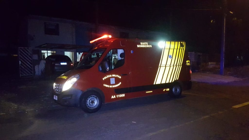 Após sofrer luxação em ombro, homem é socorrido pelo Siate no Pioneiros Catarinenses