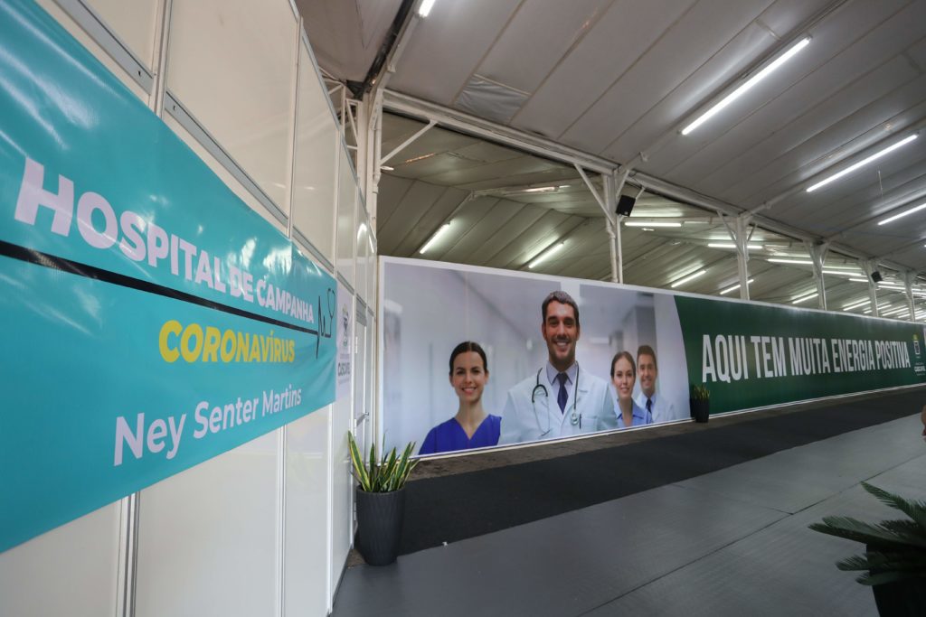 Hospital de campanha leva o nome da 1ª vítima da Covid-19 em Cascavel