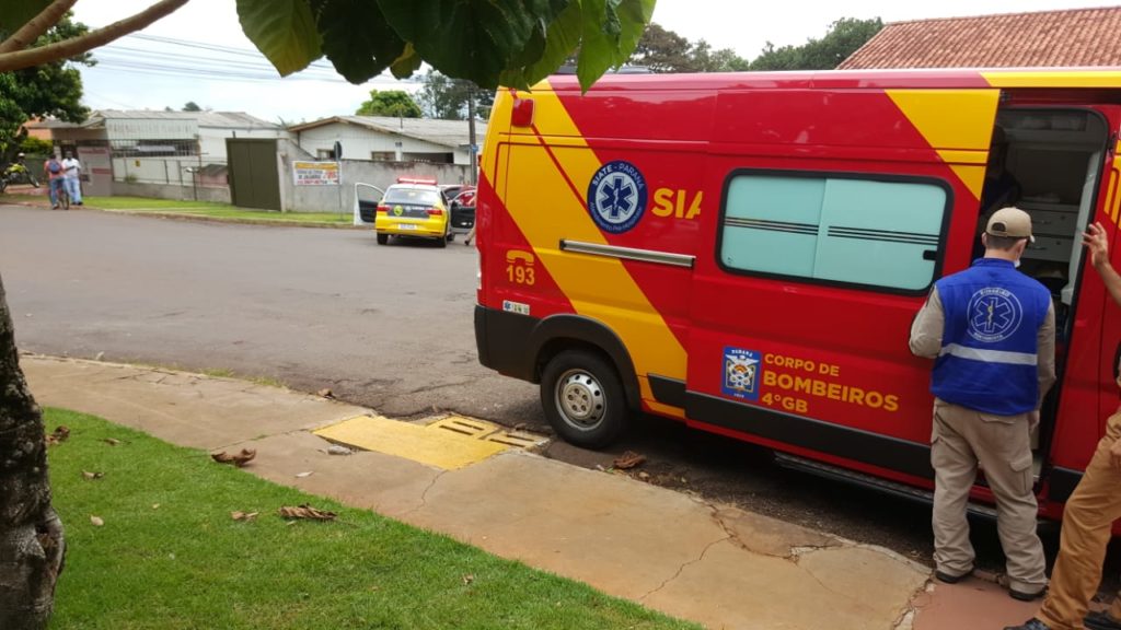 Homem é socorrido após ser agredido no Bairro São Cristóvão