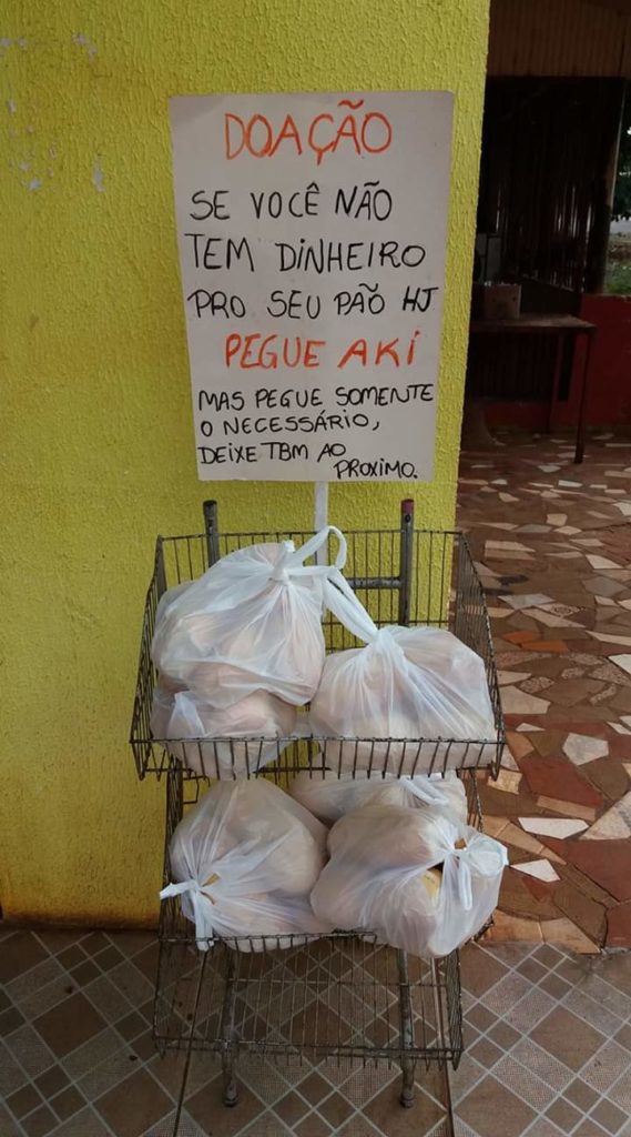 Boa ação: iniciativa de panificadora repercute nas redes sociais