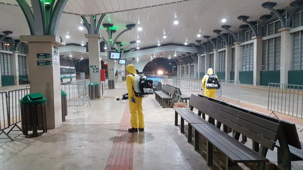 Proposta higienização obrigatória de locais com acesso do público