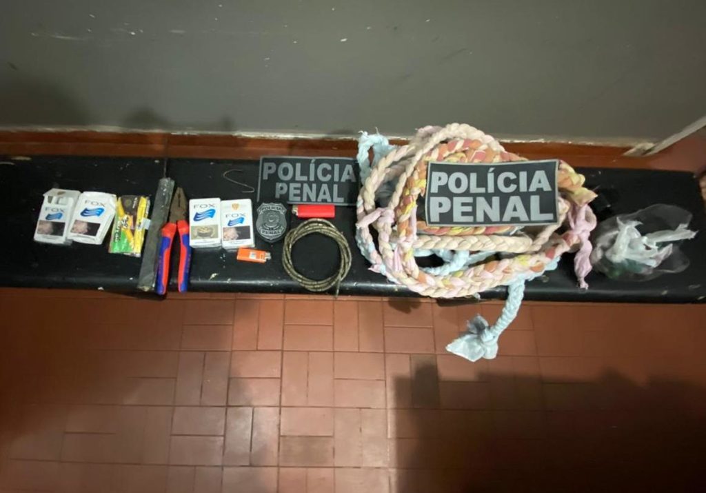 Polícia Penal frustra fuga na Cadeia Pública de Cascavel Polícia Penal frustra fuga na Cadeia Pública de Cascavel