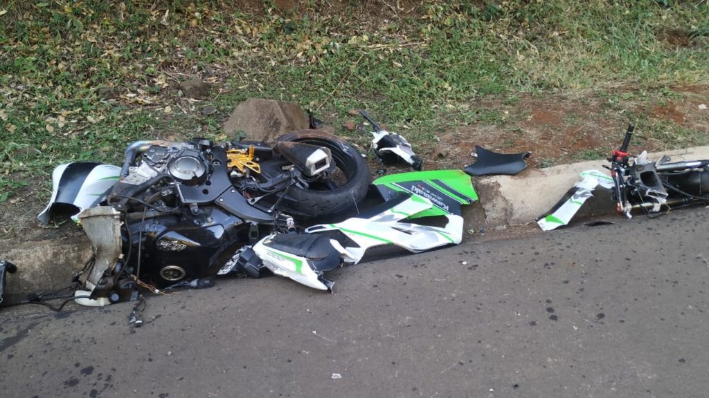 Motociclista morre ao sofrer queda no Contorno Norte, em Ibiporã