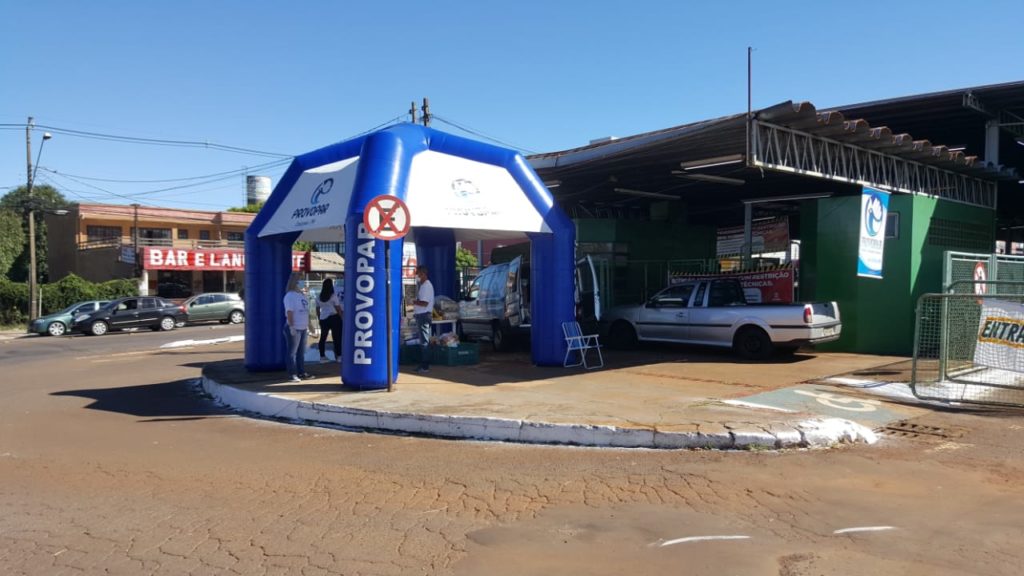 Drive-Thru Solidário: Entidades vão se revezar em Ponto de Arrecadação aos sábados