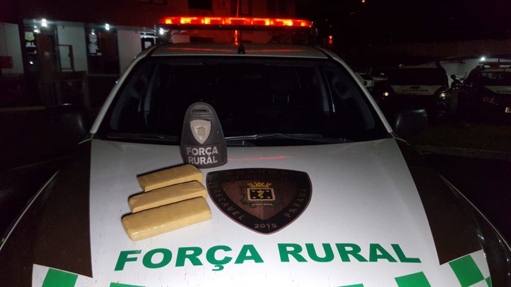 Maconha é apreendida pela Guarda Municipal de Cascavel