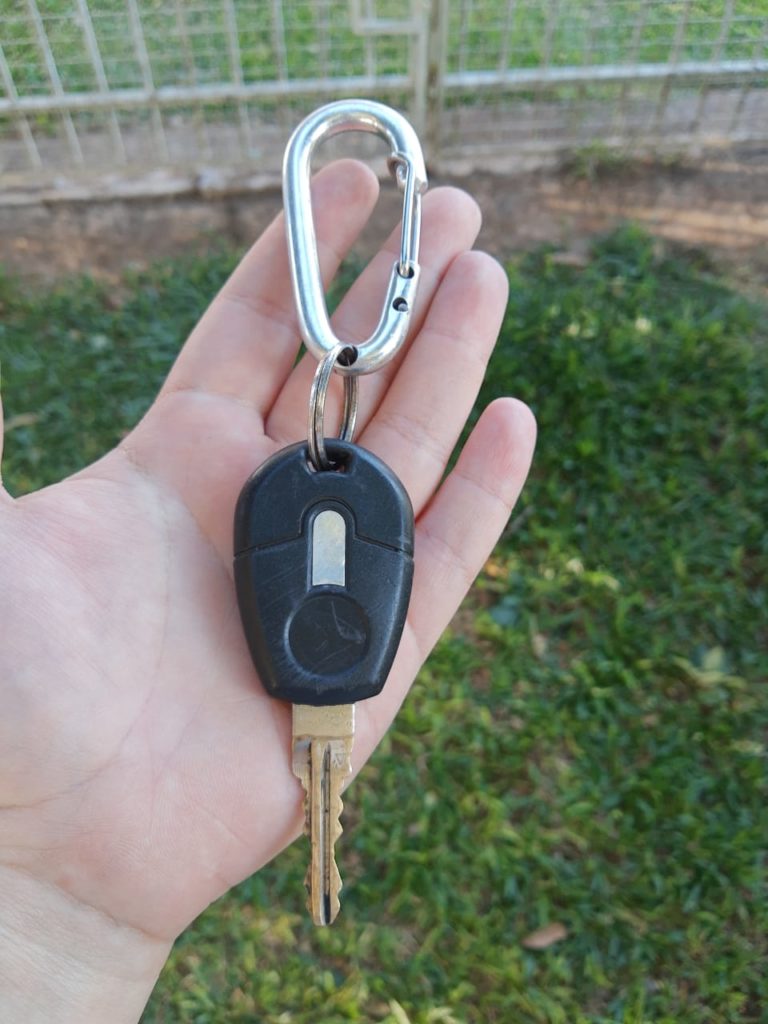 Chave é encontrada no Bairro Tropical