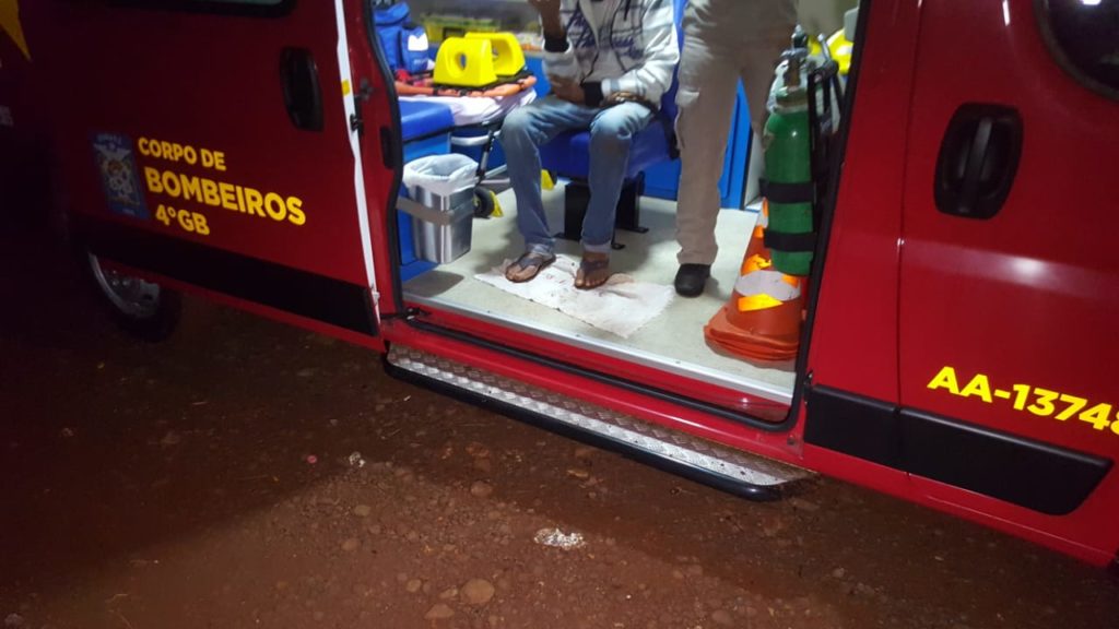Homem é socorrido pelo Siate no São Cristóvão