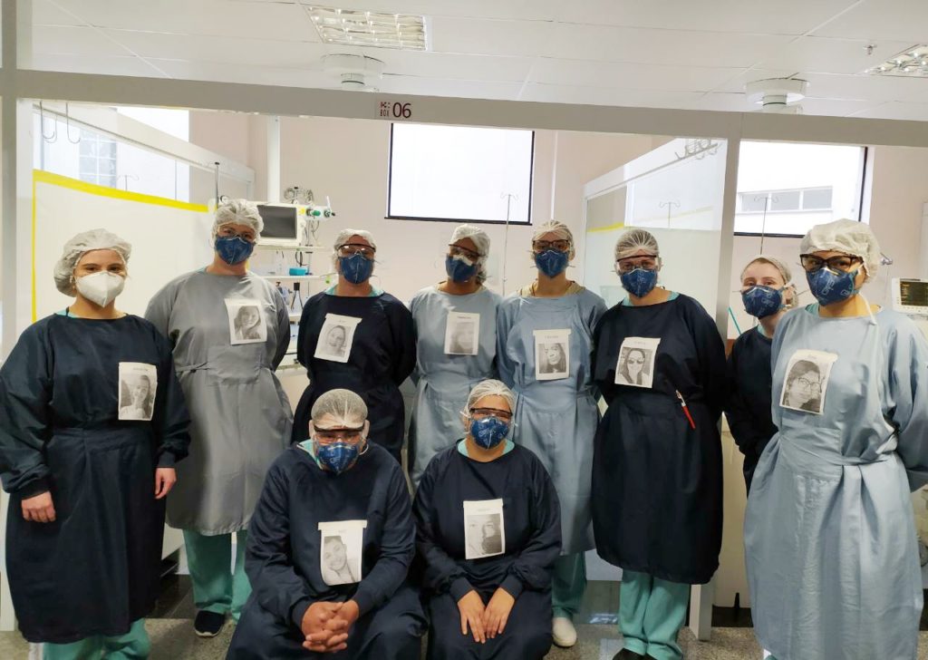 Equipe de hospital adota medida inusitada para atender pacientes com Covid-19 em Curitiba