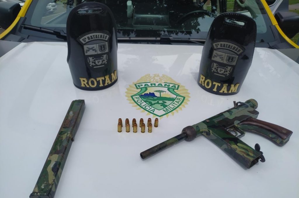 Homem morre em confronto com a PM em Londrina; submetralhadora foi apreendida