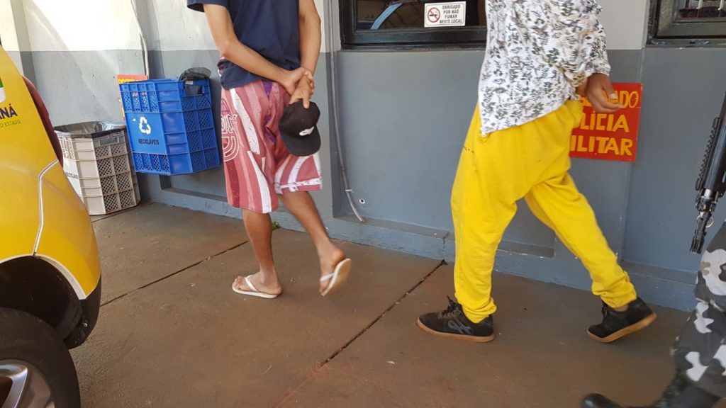 Dupla é detida em ação do Pelotão de Choque
