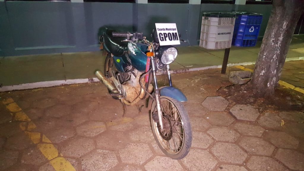 Antes mesmo de dono perceber furto, GM localiza motocicleta levada por ladrão no Floresta