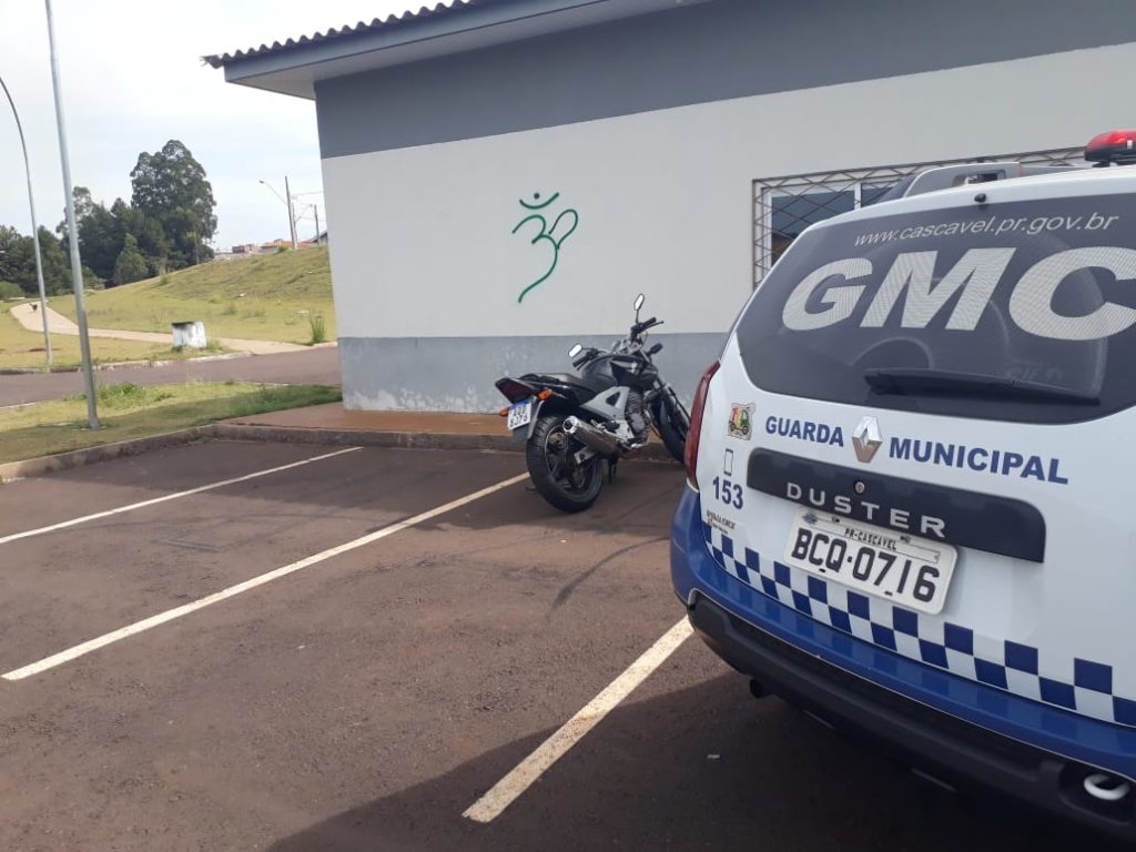 Guarda Municipal recupera motocicleta que havia sido furtada no Riviera