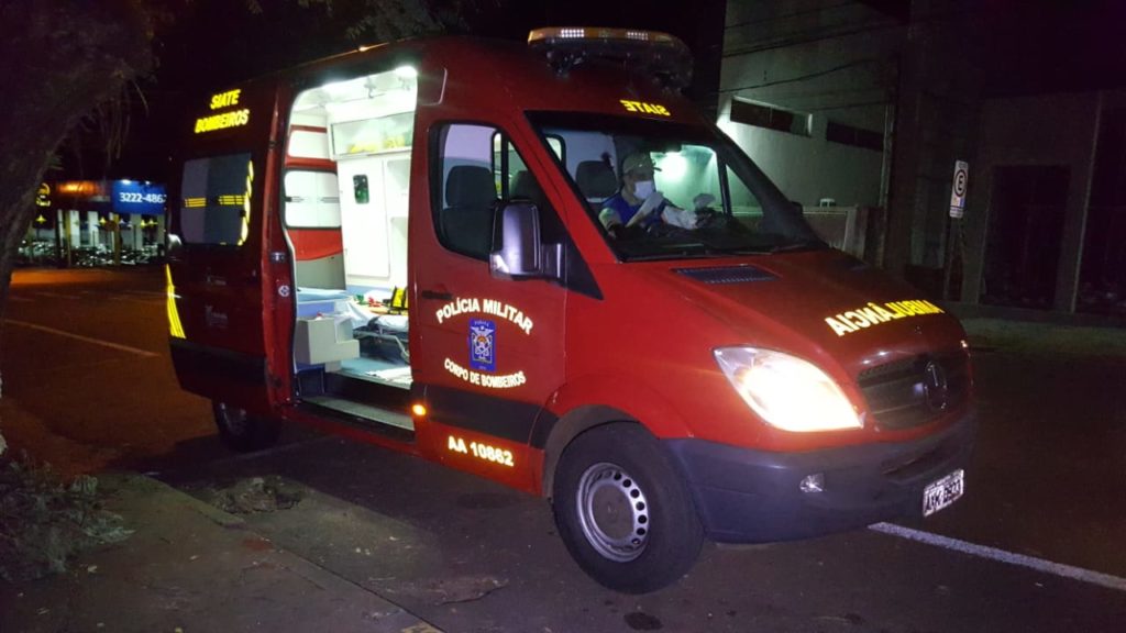 Siate atende homem que se cortou com vidro no Bairro Neva