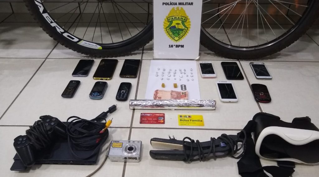 Polícia Militar prende traficante com crack em Guarapuava