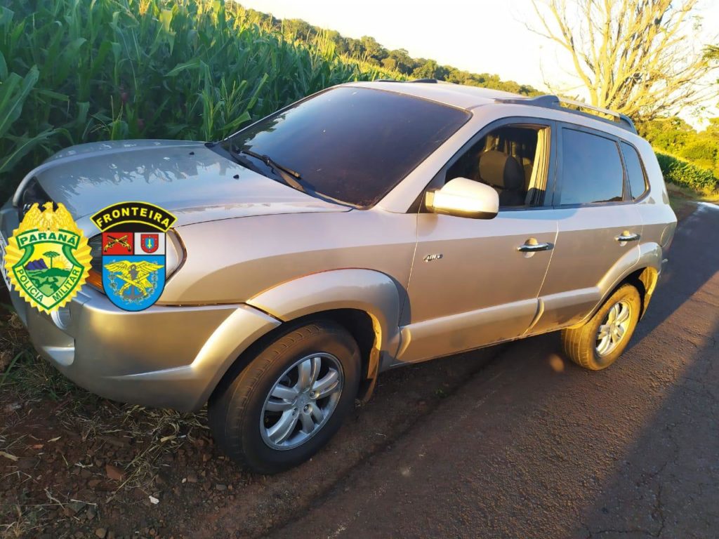 Tucson furtado em Londrina é recuperado pelo BPFron em Foz do Iguaçu
