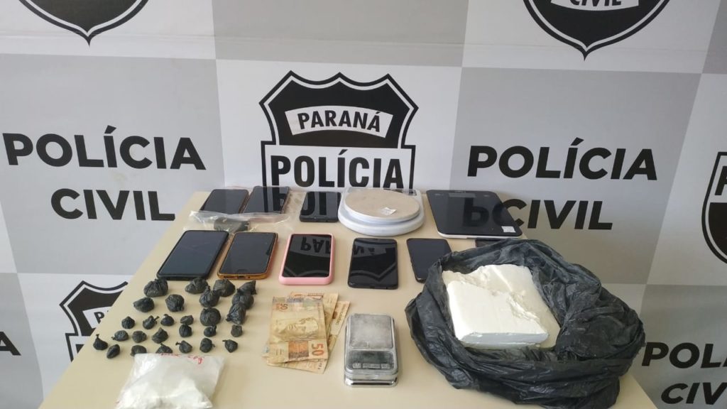 Polícia Civil desencadeia operação no combate ao tráfico de drogas em Toledo
