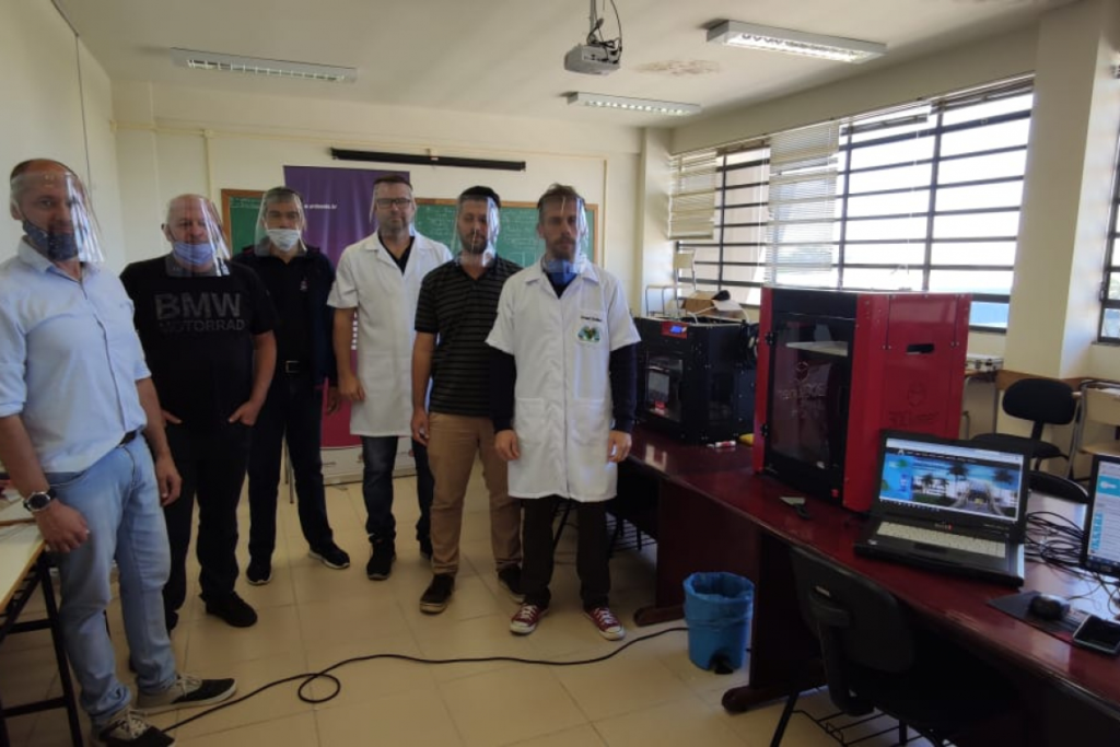 Unioeste cria Centro de Impressão 3D para enfrentamento da Covid-19