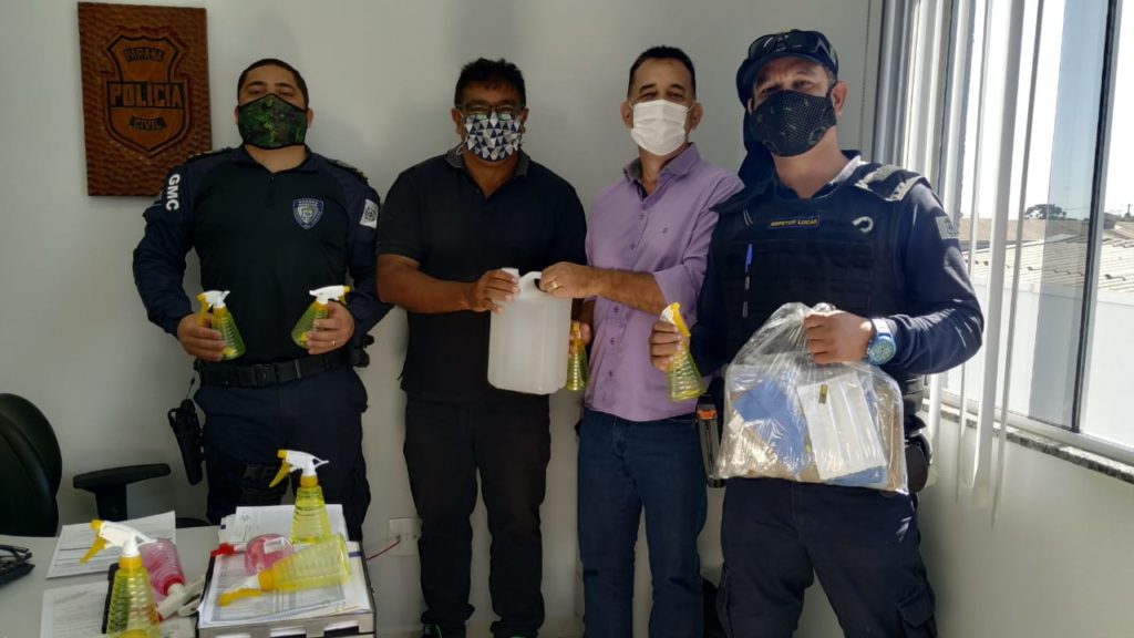 Conseg distribui EPIs às forças de segurança com apoio da população