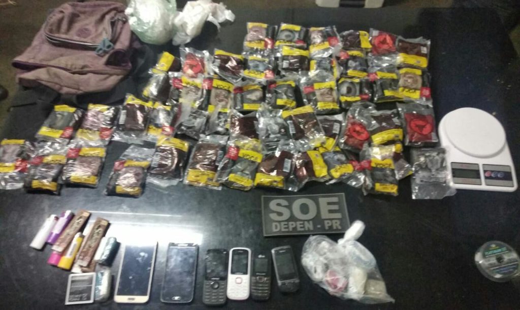 Homem é preso em flagrante após tentar arremessar ‘kit cadeia’ na Casa de Custódia de Maringá