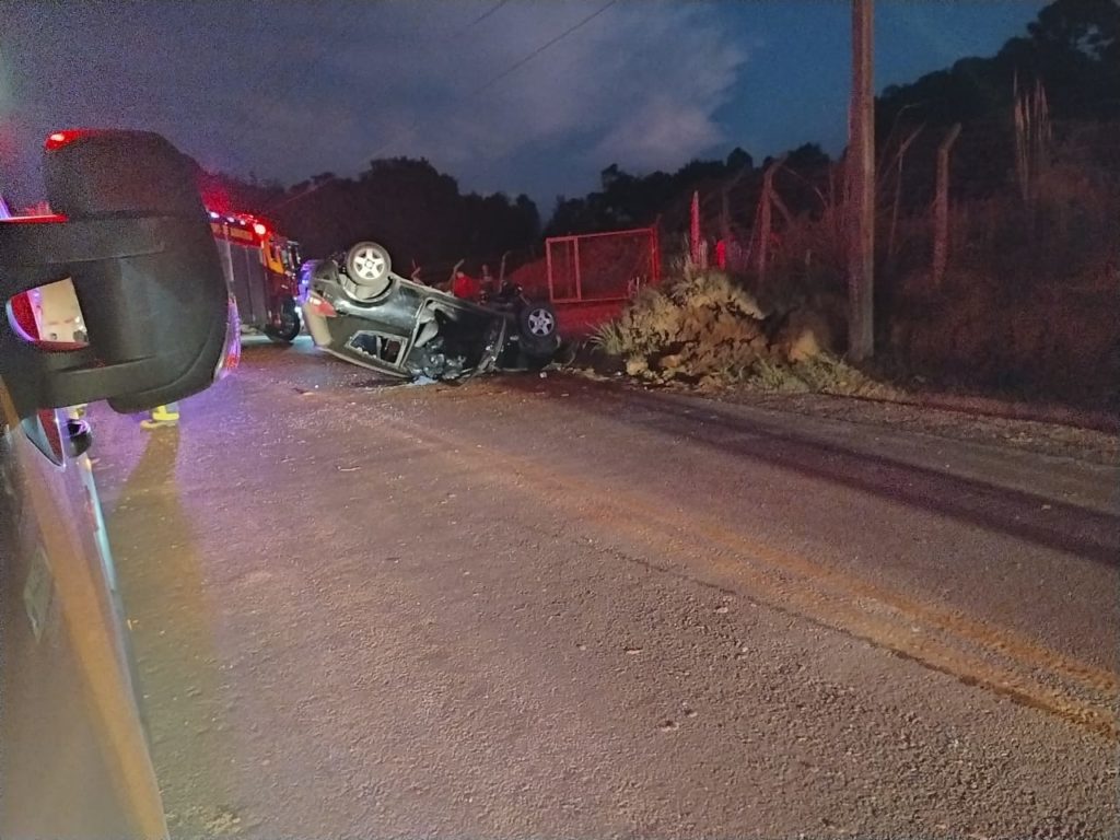 Acidente mata mulher e deixa marido e duas netas feridas em São José dos Pinhais