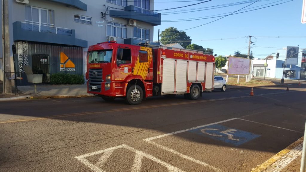 Ferro de passar roupas provoca princípio de incêndio no Centro
