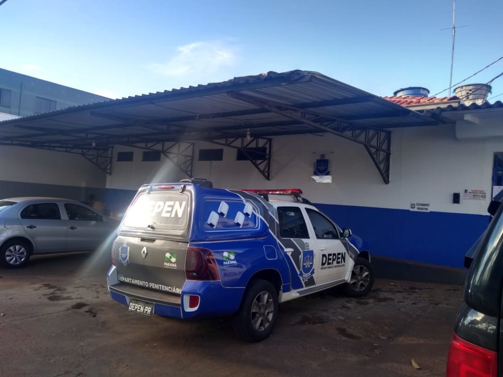 Marechal: jovem é flagrado arremessando sacola com objetos sobre solário da cadeia