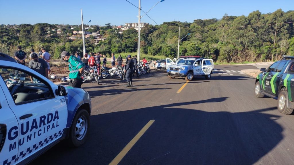 Guarda Municipal encerra encontro com aglomeração de pessoas e perturbação de sossego