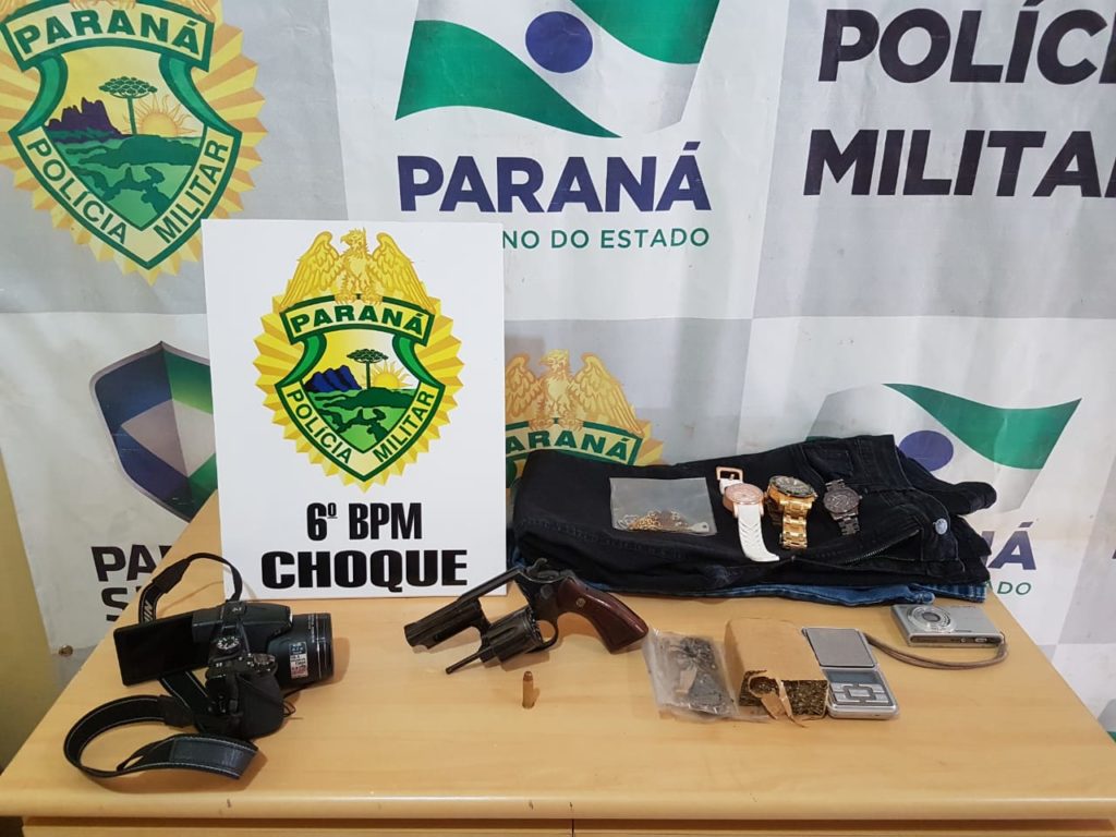 Acusados de assalto no Bairro Gramado são presos pelo Pelotão de Choque