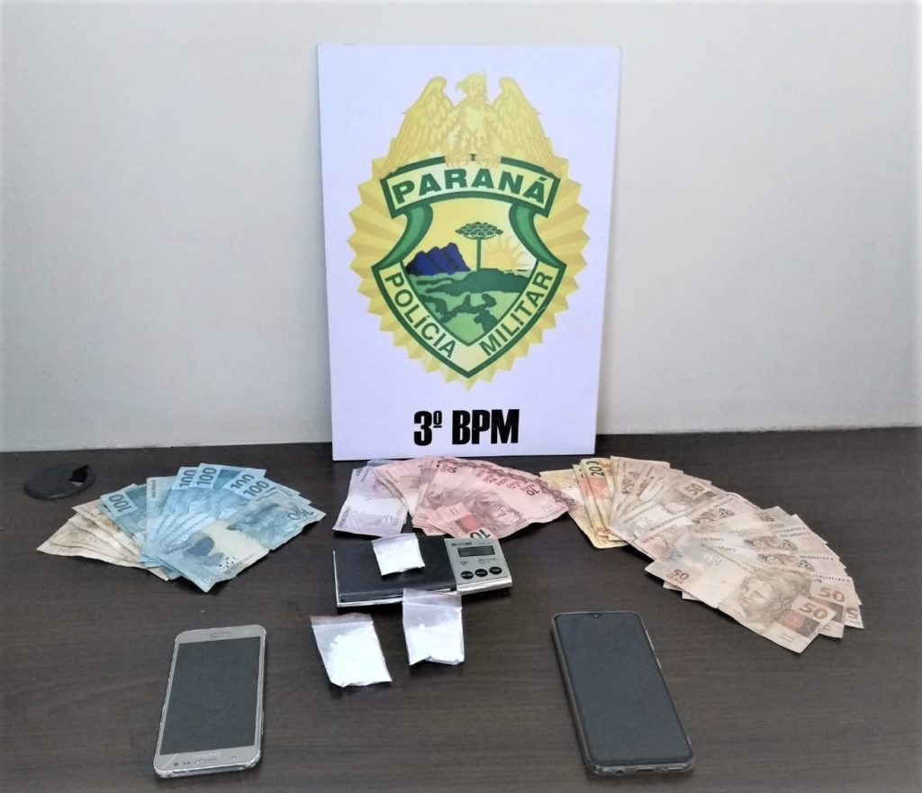 Casal é preso com cocaína durante operação bloqueio em Pato Branco