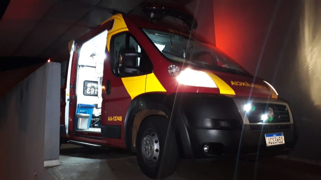 Homem é vítima de agressão e mobiliza equipes do Siate e PM ao Bairro Cataratas