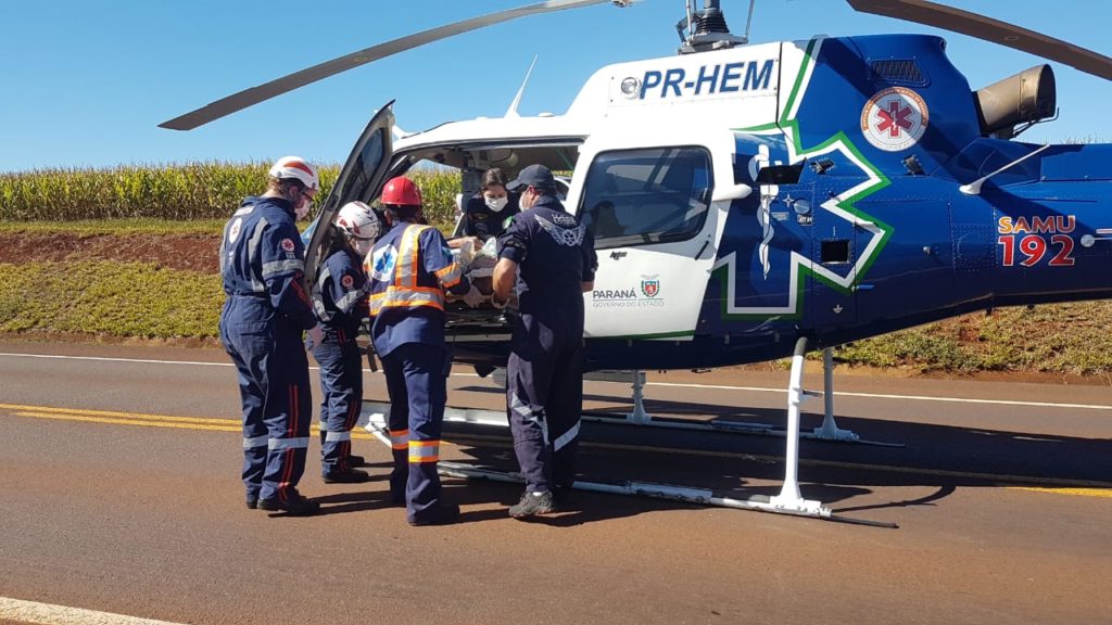 Idoso envolvido em grave acidente na BR-369 passa por cirurgia e permanece internado