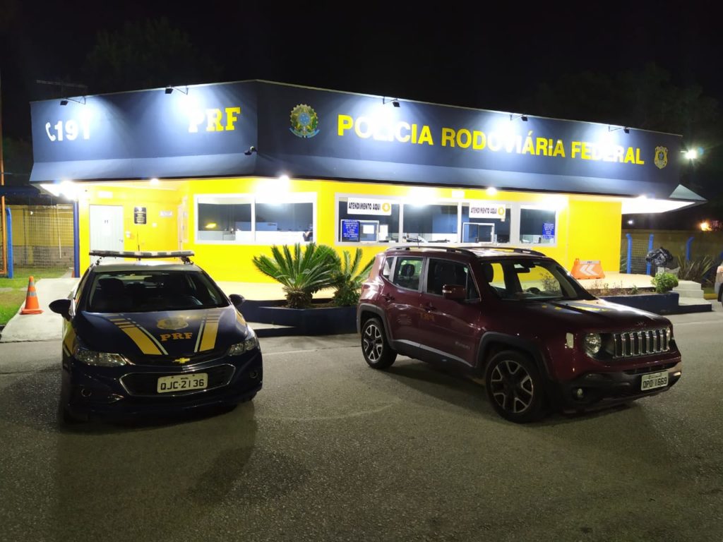 PRF localiza em SC veículo que havia sido locado há quase um ano em MG