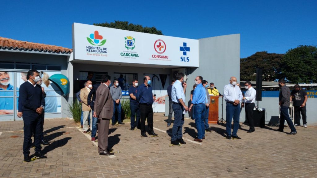 Hospital de Retaguarda: leitos são inaugurados e podem receber pacientes nesta segunda-feira