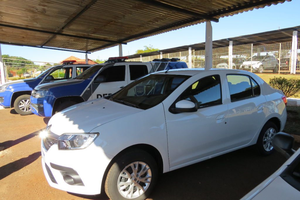 Renault Logan é doado ao Departamento Penitenciário de Cascavel