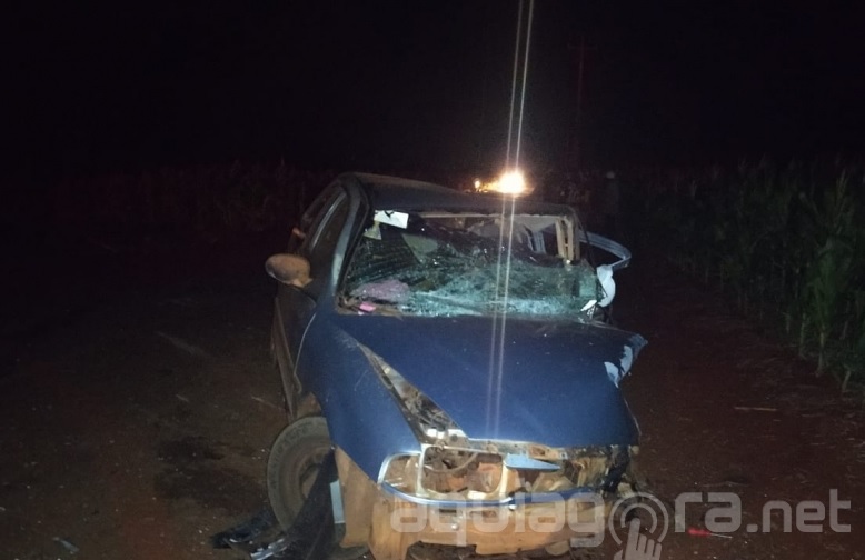 Grave acidente deixa um morto e três feridos entre Mercedes e Arroio Guaçu